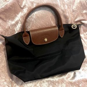 Longchamp Le Pilage small top handle / satchel bag 🖤